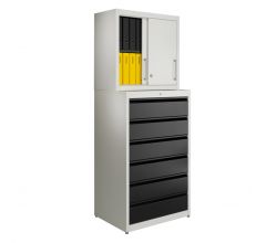 Aufsatz-Schiebetürenschrank