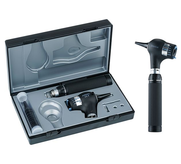 slide image EliteVue Otoskop Set 2,5V LED-Beleuchtung 